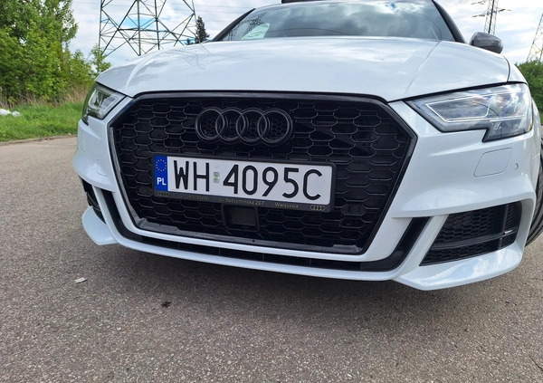 Audi S3 cena 123000 przebieg: 133600, rok produkcji 2016 z Warszawa małe 704